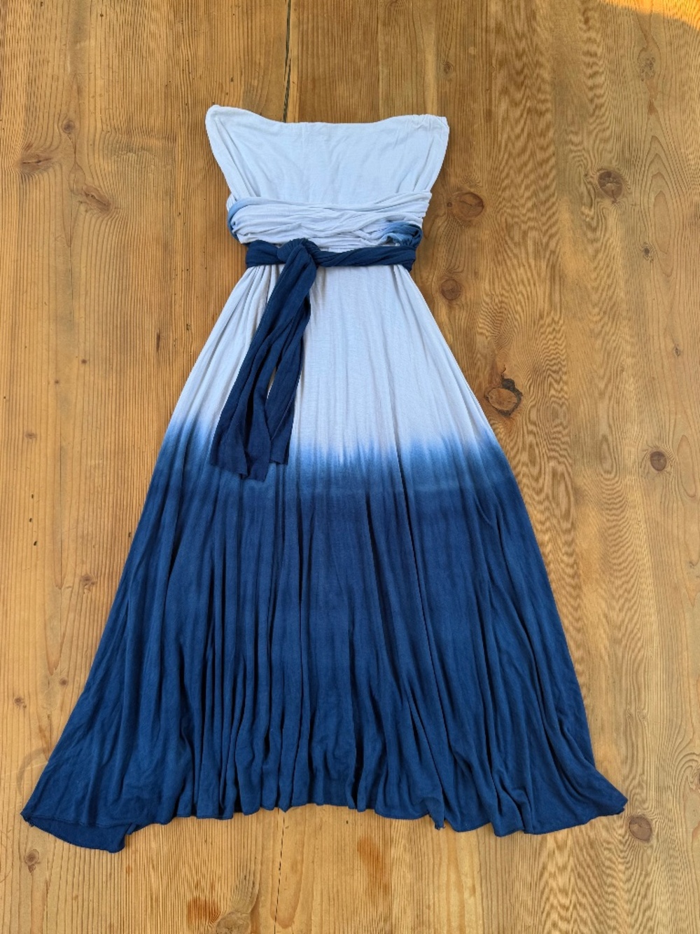 Elan Convertible Ombre Tie Dye Dress